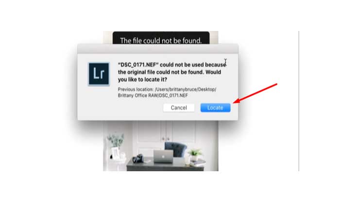 Lightroom 파일을 찾을 수 없음 오류를 수정하는 방법