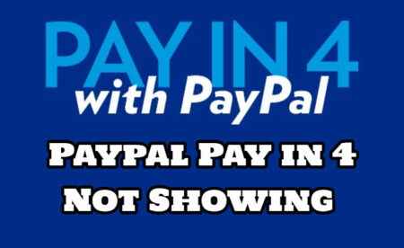 PayPal Pay in 4가 표시되지 않음
