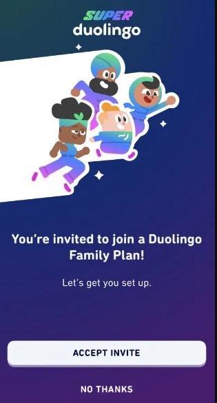 Duolingo Max 패밀리 플랜 초대 링크