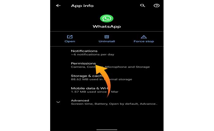 WhatsApp에서 PDF가 열리지 않음