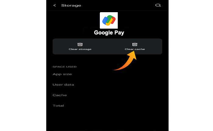 Google Pay에 UPI 의무사항이 표시되지 않음