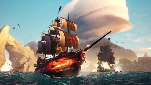 Sea of Thieves, Xbox Game Studios, Sea of Thieves dominují nejstahovanějším hrám na PS5