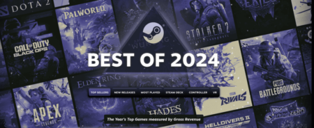 2024년 Steam 베스트셀러: Apex Legends, Elden Ring, Baldur's Gate 3가 주목을 받다