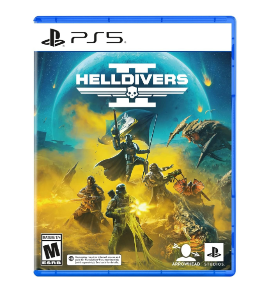 Helldivers 2용 PS5 박스 케이스