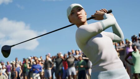 PGA Tour 2K25 리뷰 : 가장 현실적인 골프는 아직이지만 탐욕스러운 진행 갈기는 코스에 맞습니다.