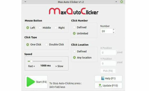 MAX AUTO CLICKER