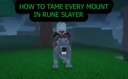 Tame Mount Rune Slayer