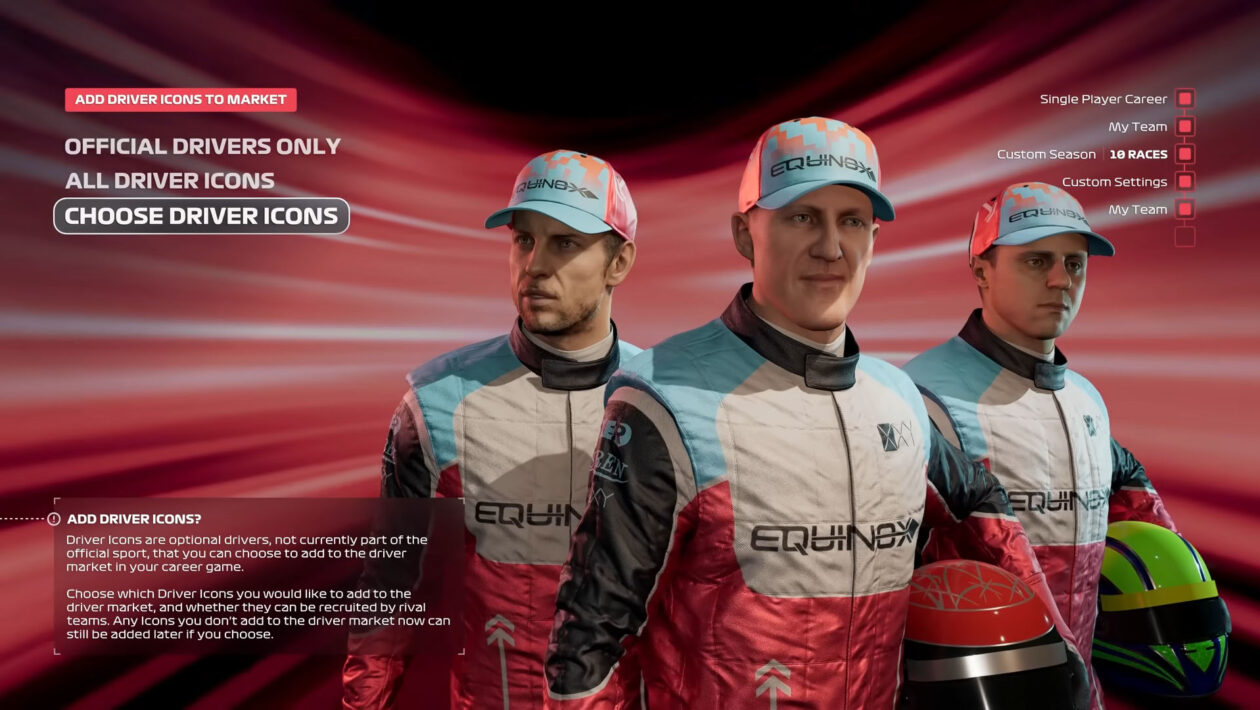 F1 25, EA Sports, F1 25의 EA Sports도 처음으로 조종사 F3에 나타납니다.