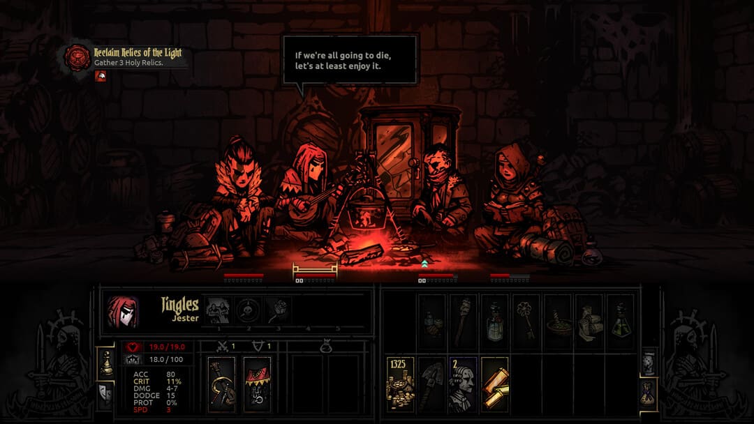 게임에서 가장 Darkest Dungeon의 스크린 샷