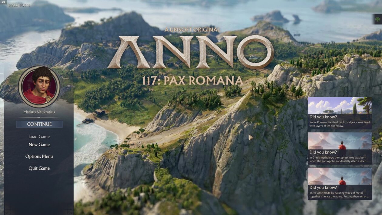 Anno 117 : Pax Romana, Ubisoft, 우리는 3 시간 Anno 117 : Pax Romana를 연주했습니다.