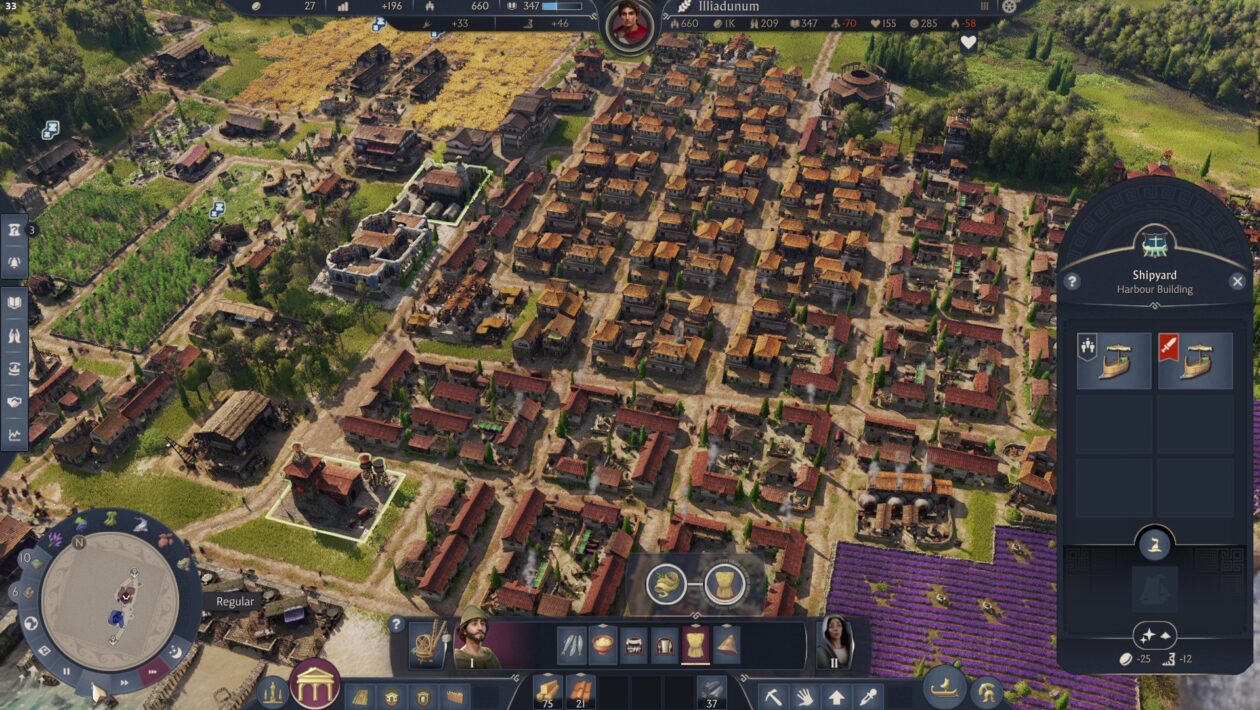 Anno 117 : Pax Romana, Ubisoft, 우리는 3 시간 Anno 117 : Pax Romana를 연주했습니다.