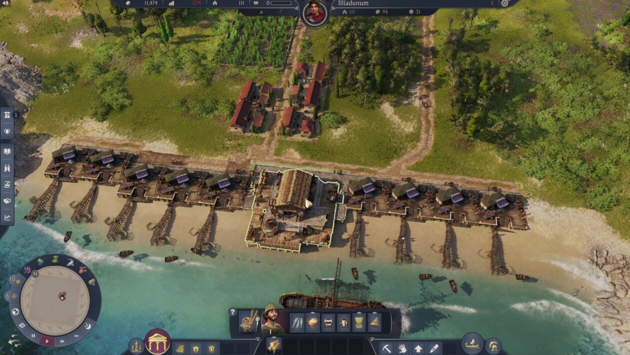 Anno 117 : Pax Romana, Ubisoft, 우리는 3 시간 Anno 117 : Pax Romana를 연주했습니다.
