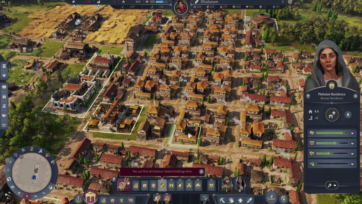 Anno 117 : Pax Romana, Ubisoft, 우리는 3 시간 Anno 117 : Pax Romana를 연주했습니다.