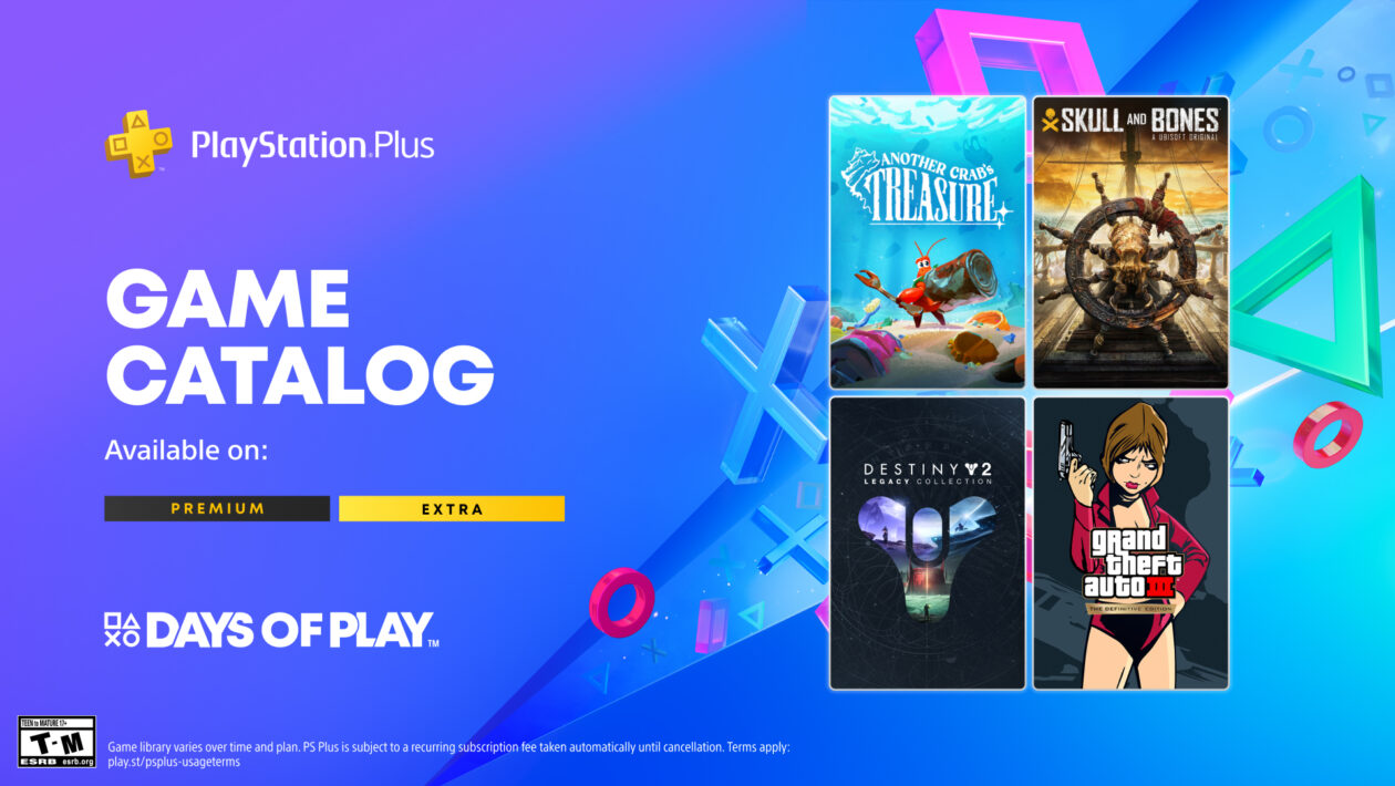 PlayStation Plus는 6 월에 4 개의 게임을 제공합니다