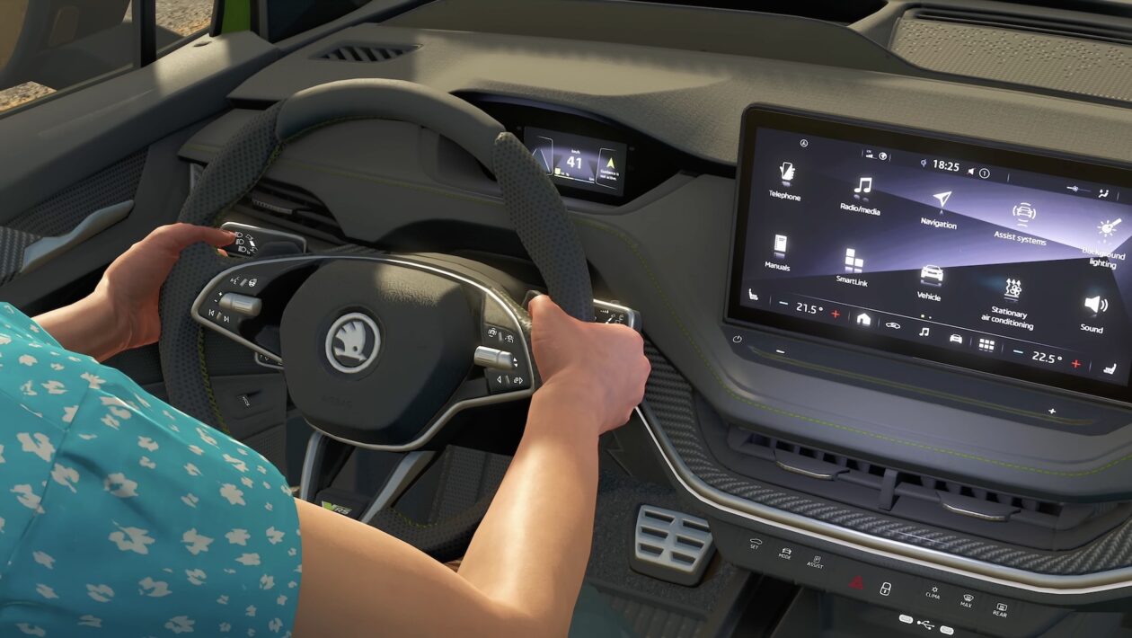 농업 시뮬레이터 25, 자이언츠 소프트웨어, 농업 시뮬레이터 도착 Škoda enyaq 쿠페 RS IV