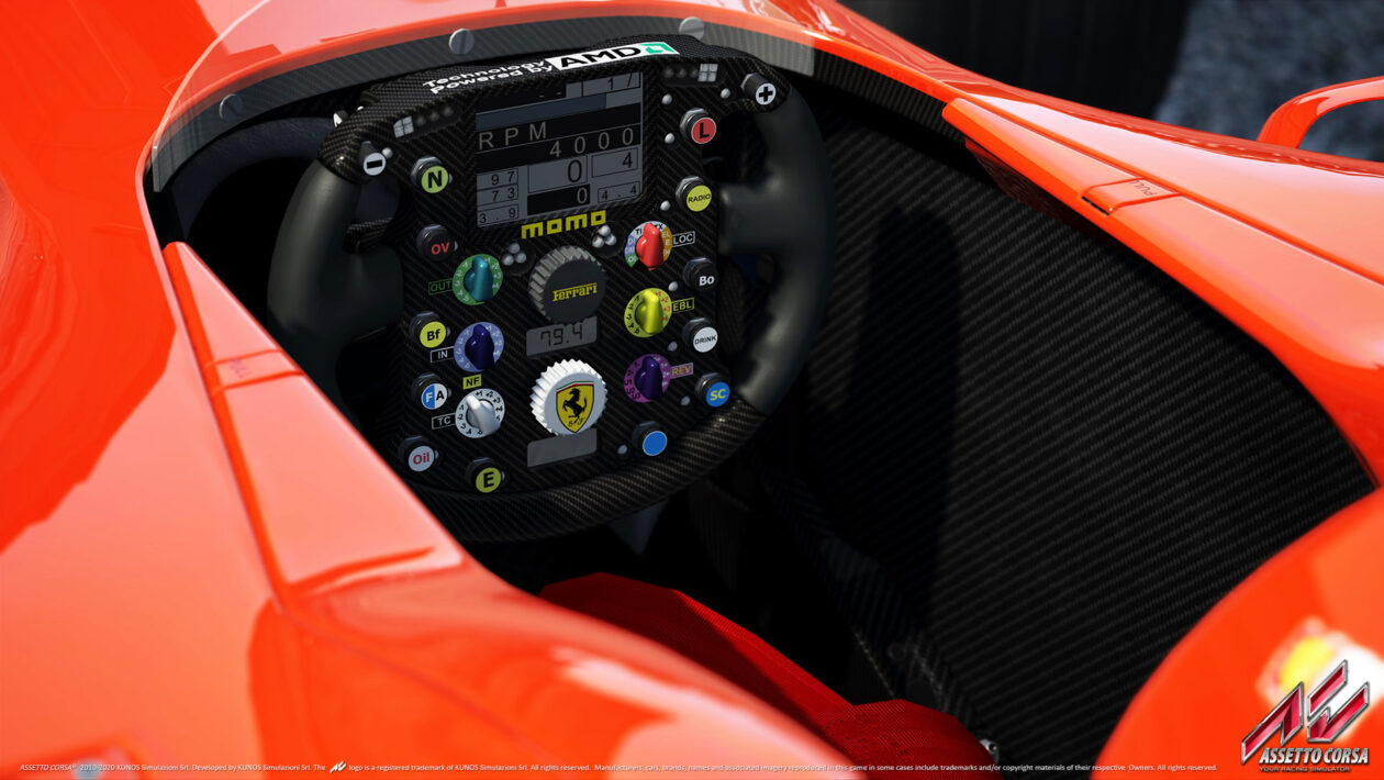 Assetto Corsa 작가는 공식 F1 게임을 만들 수 있습니다