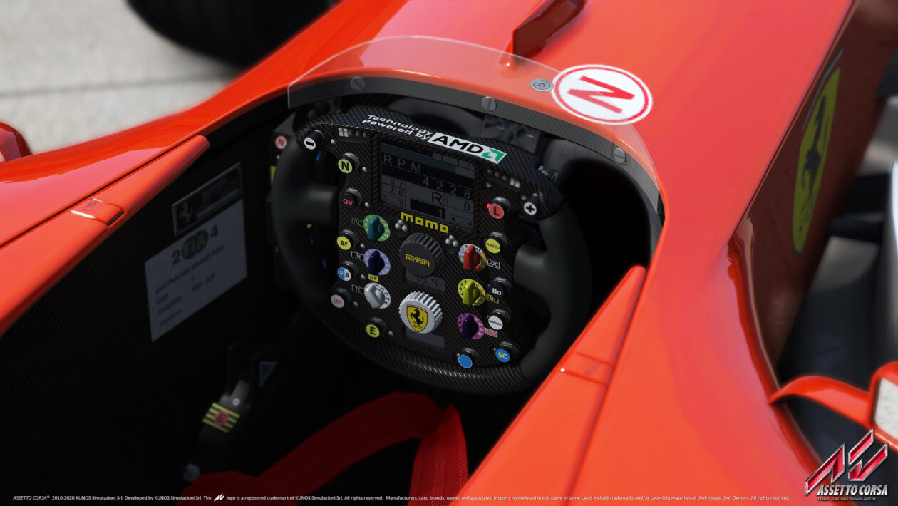 Assetto Corsa 작가는 공식 F1 게임을 만들 수 있습니다