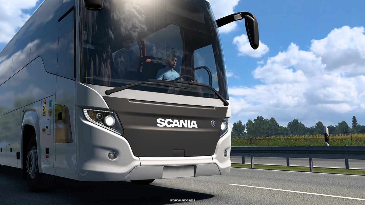 Euro Truck Simulator 2, SCS 소프트웨어, 유로 트럭 시뮬레이터 2는 긴 장관 버스 확인