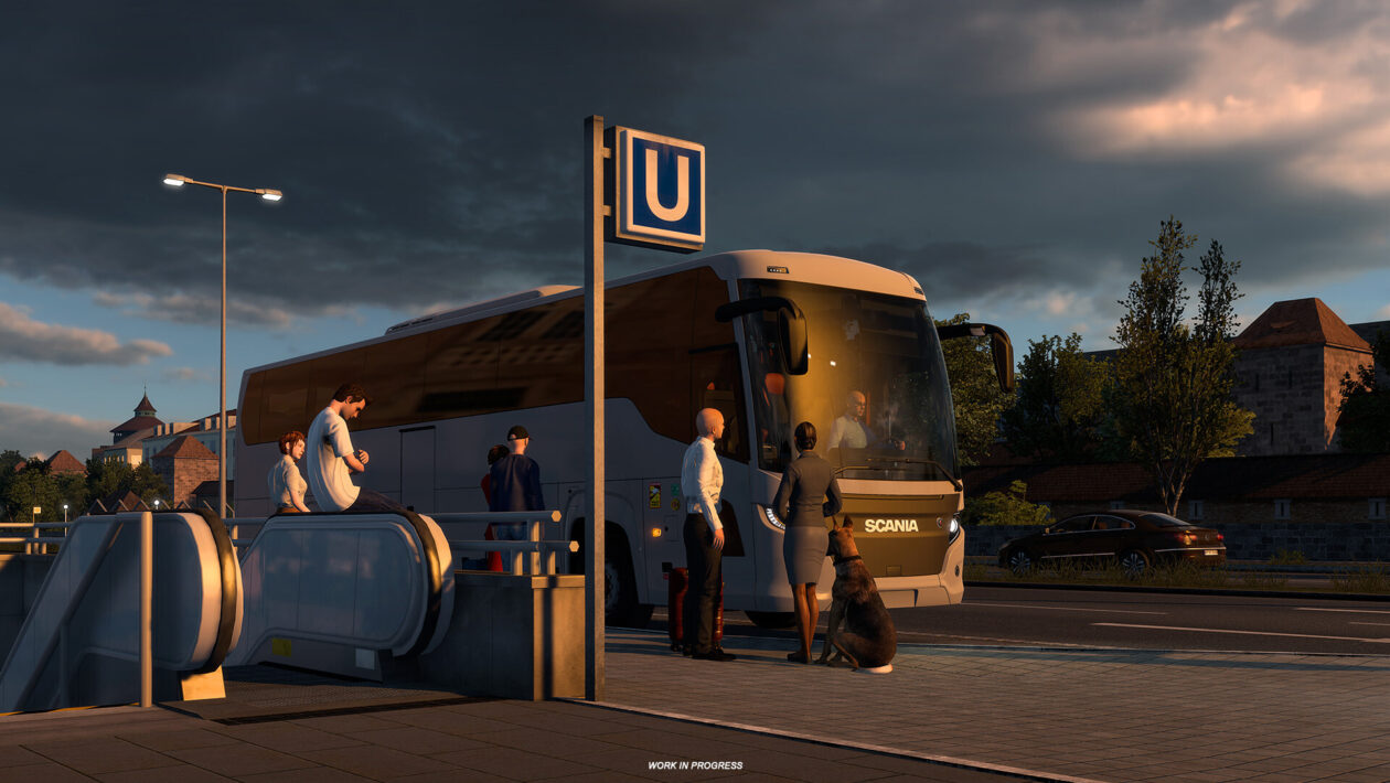 Euro Truck Simulator 2, SCS 소프트웨어, 유로 트럭 시뮬레이터 2는 긴 장관 버스 확인