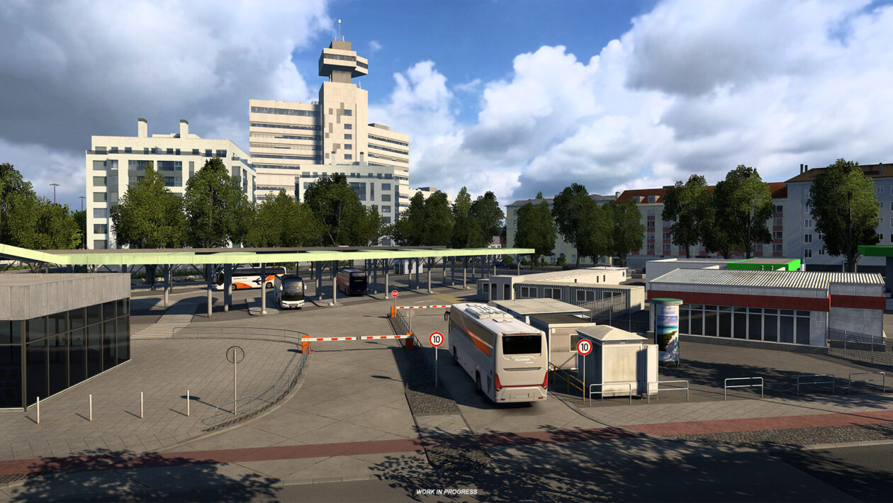 Euro Truck Simulator 2, SCS 소프트웨어, 유로 트럭 시뮬레이터 2는 긴 장관 버스 확인