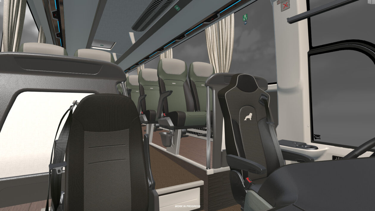 Euro Truck Simulator 2, SCS 소프트웨어, 유로 트럭 시뮬레이터 2는 긴 장관 버스 확인