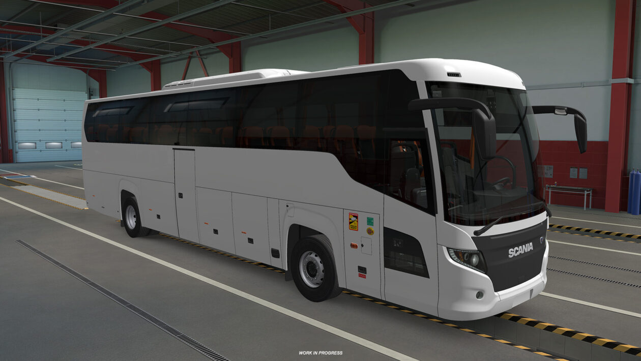 Euro Truck Simulator 2, SCS 소프트웨어, 유로 트럭 시뮬레이터 2는 긴 장관 버스 확인