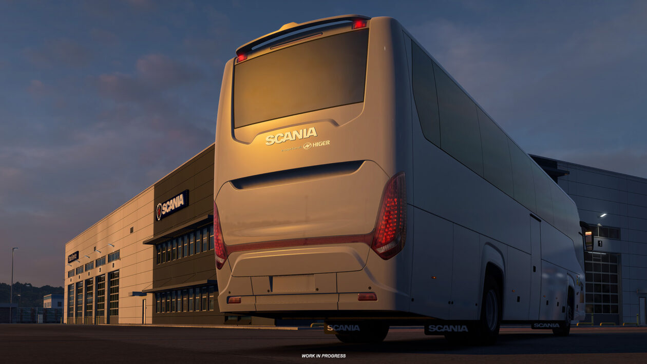 Euro Truck Simulator 2, SCS 소프트웨어, 유로 트럭 시뮬레이터 2는 긴 장관 버스 확인