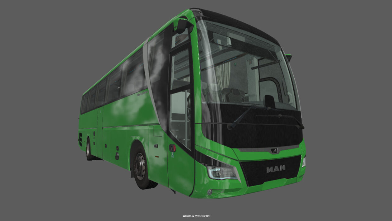 Euro Truck Simulator 2, SCS 소프트웨어, 유로 트럭 시뮬레이터 2는 긴 장관 버스 확인
