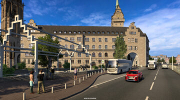 Euro Truck Simulator 2, SCS 소프트웨어, 유로 트럭 시뮬레이터 2는 긴 장관 버스 확인
