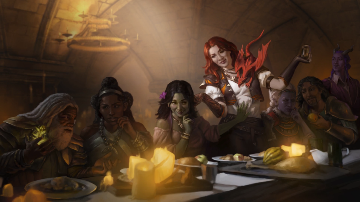 취소 된 RPG 던전 및 드래곤에서 샷을 확인하십시오.