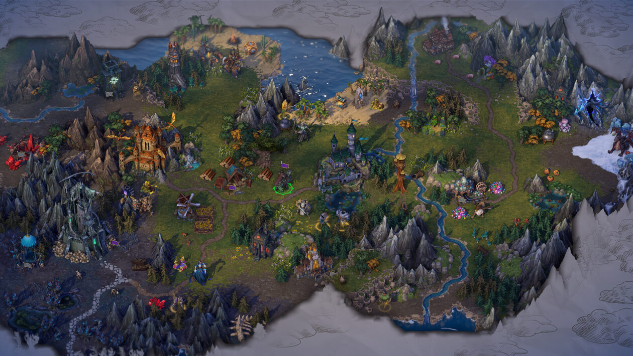 Might and Magic의 영웅 : Olden Era, Ubisoft, Mown and Magic은 두 번째 출판사가 있습니다.