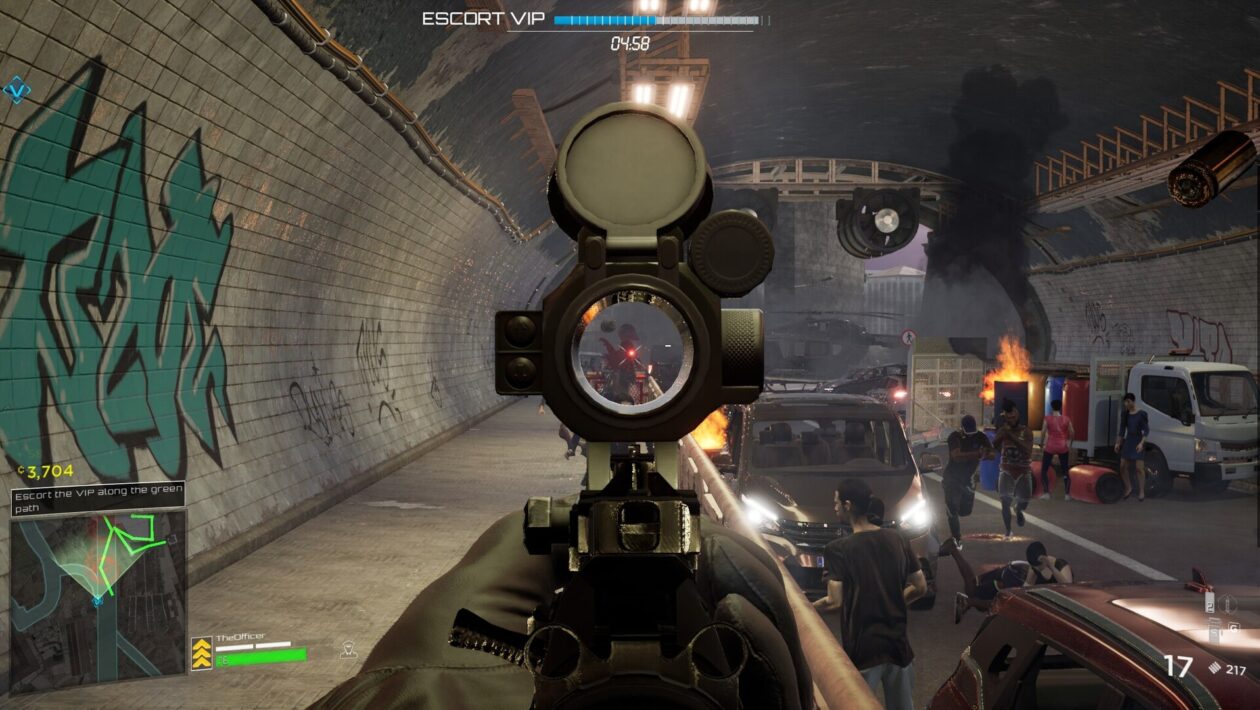Alpha Response, Ultimo Ratio Games, Counter-Strik의 저자는 새로운 사수에 작용합니다.