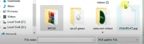 RPCS3의 펌웨어 누락 오류