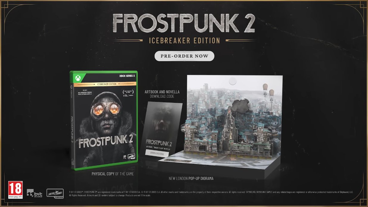 Frostpunk 2, 11 비트 스튜디오, Frostpunk 2는 9 월에 콘솔에 도착합니다.