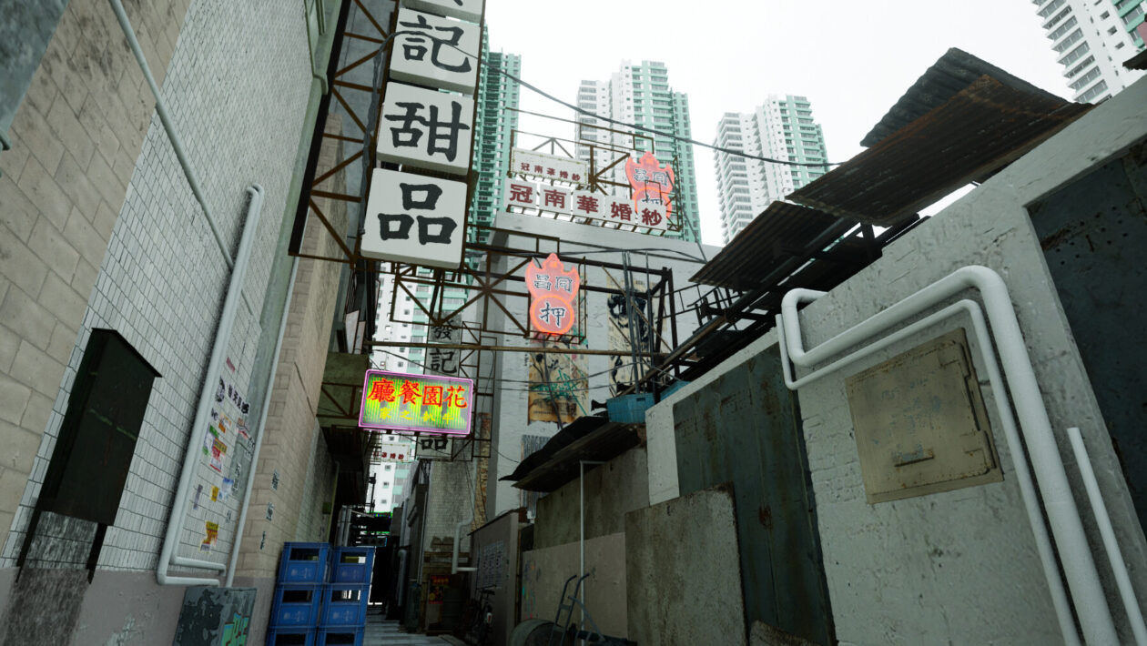 잔인한 바디 캠 행동에서 소녀는 복수 인 척