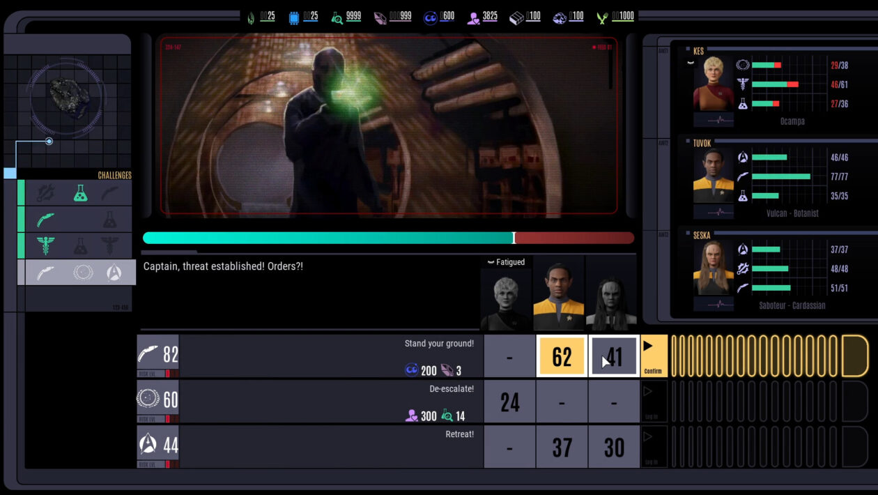 Star Trek : Voyager -Unknown, Daedalic Entertainment, Star Trek : Voyager는 새로운 스토리 생존 전략에서 돌아옵니다.