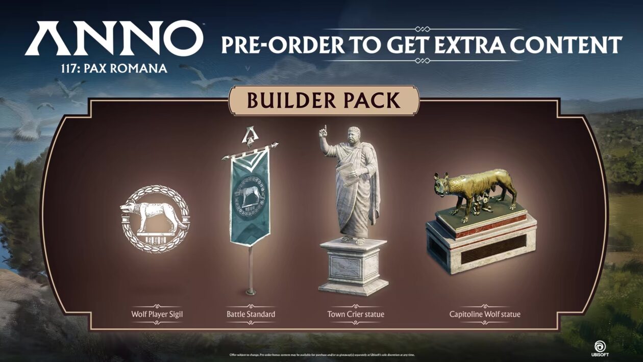 Anno 117 : Pax Romana, Ubisoft, 다음 주에 Special Demo Anno 117에 도착합니다 : Pax Romana